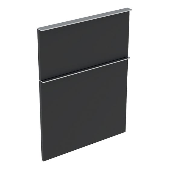 Geberit iCon Set Schubladenfronten für Seitenschrank, Breite 45cm, Lava, 2 Stück