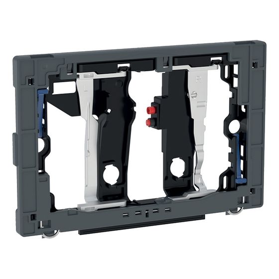 Geberit Befestigungsrahmen mit Schwenkmechanismus, für Geberit DuoFresh Modul mit manueller Auslösung Anthrazitgrau