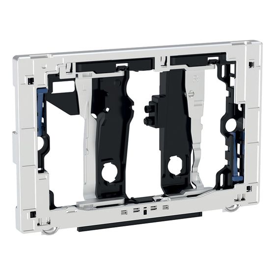 Geberit Befestigungsrahmen mit Schwenkmechanismus, für Geberit DuoFresh Modul mit automatischer Auslösung, Hochglanz verchromt