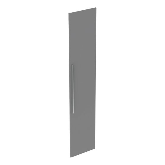 Geberit iCon Tür für Hochschrank, Breite 36cm, Platin