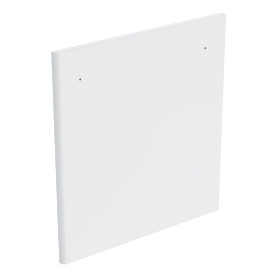 Geberit Tür für Unterschrank für Waschtisch Breite Waschtisch 65cm, Weiß, Aussparung rechts