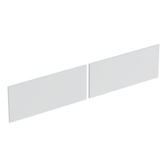 Geberit Set Schubladenfronten für Unterschrank für Waschtisch, Weiß, Breite Waschtisch 160cm