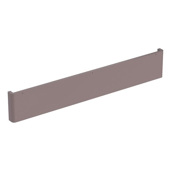 Geberit Schubladenfront für Unterschrank für Doppelwaschtisch Taupe, Aussparung rechts, B 115cm