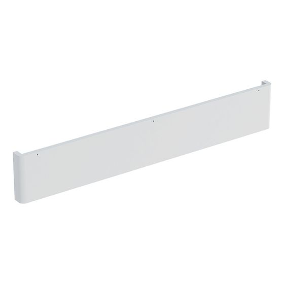 Geberit Schubladenfront für Waschtischunterschrank myDay Ausschnitt rechts, Breite 115cm, Mattweiß