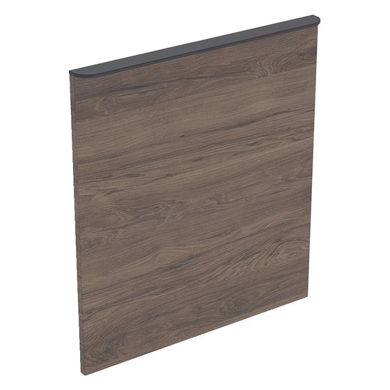 Geberit Tür für Smyle Square Unterschrank für Waschtisch Breite 55cm, Anschlag rechts, Nussbaum