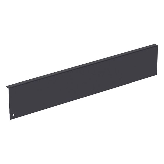 Geberit Rückwand für Wandablage für Acanto, Schwarz, 243768161