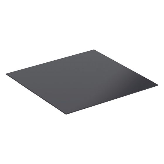 Geberit Abdeckplatte für Seitenschrank für Acanto, 45cm, Schwarz, 243852161