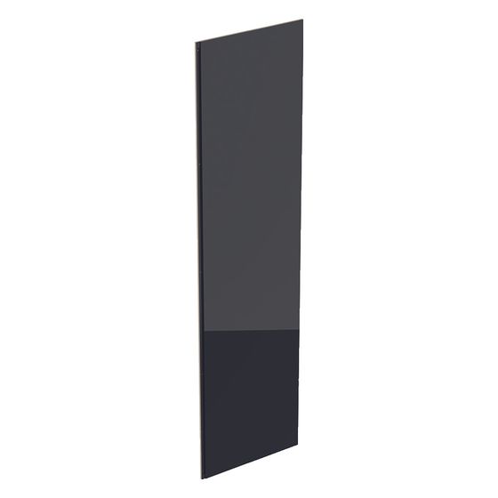 Geberit Tür für Hochschrank Acanto, 173x45cm, Schwarz, 243856161