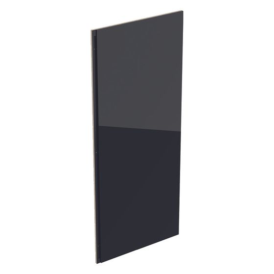 Geberit Acanto Tür für Hochschrank, unten, 38cm, Schwarz, 243865161