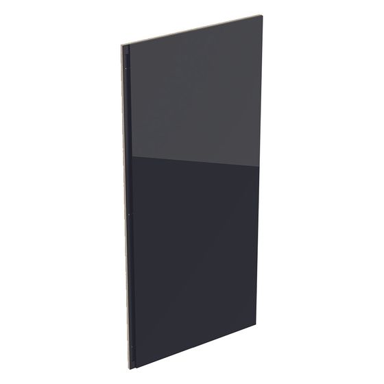 Geberit Acanto Hochschranktür oben, 38cm, Schwarz, 243878161