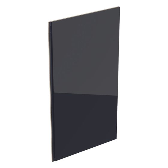 Geberit Tür für Hochschrank für Acanto, 45x82cm, Schwarz, 243883161