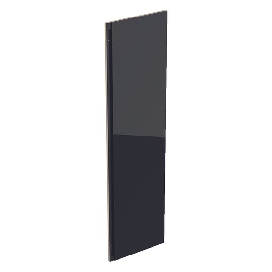 Geberit Schubladenfront für Raumteiler, oben, Breite 22cm, Schwarz, 243832161