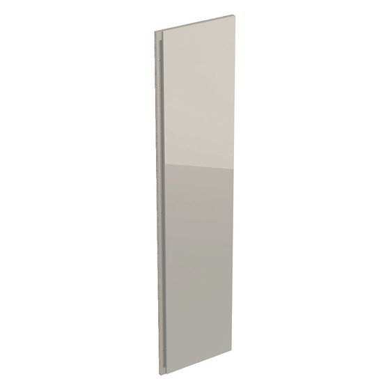 Geberit Schubladenfront für Raumteiler, unten, Breite 22cm, Sand, Edelstahl