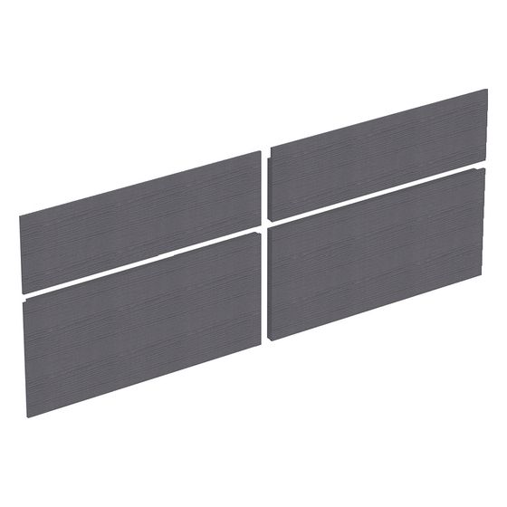 Geberit Schubladenfronten für Xeno2 Unterschrank, 140cm, Grau, 595453000