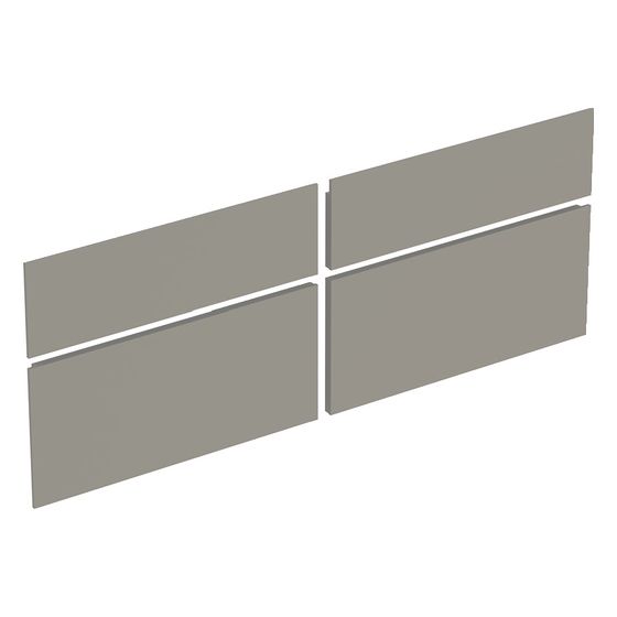 Geberit Schubladenfronten für Xeno2 Unterschrank, 140cm, Greige, 595452000