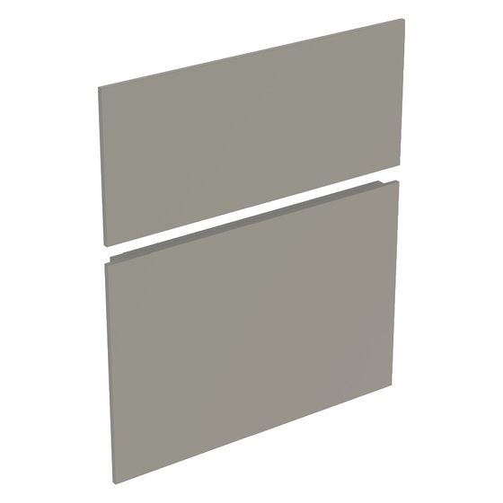 Geberit Schubladenfronten für Xeno2 Seitenschrank, Greige, 45cm, 595456000