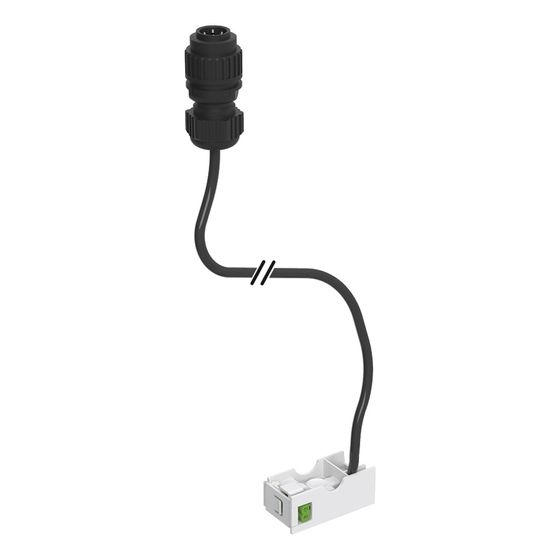 Geberit Netzkabel mit Adapter, Weiß
