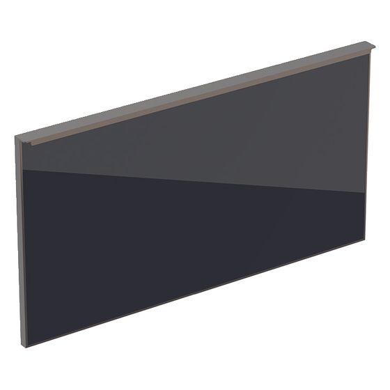 Geberit Schubladenfront für Citterio Unterschrank für Waschtisch, Eiche Graubraun, 90cm, 595522000