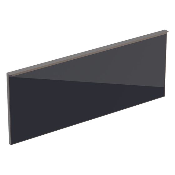 Geberit Schubladenfront für Citterio Unterschrank für Waschtisch, Eiche Graubraun, 120cm, 595527000