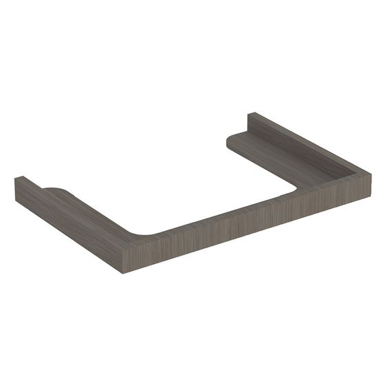 Geberit Waschtischrahmen für Citterio, 75cm, Eiche graubraun, 595545000