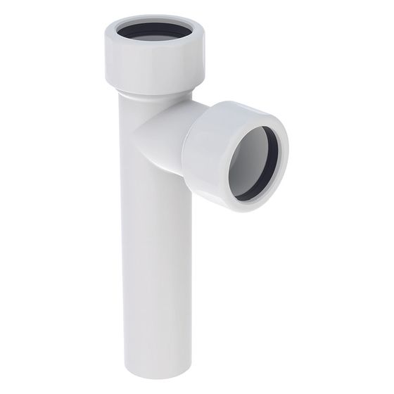 Geberit Abzweig, 88,5 Grad, PP, 40mm, Alpinweiß, 242103111