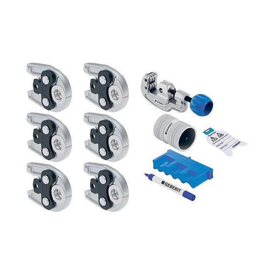 Geberit Mapress Set Pressbacken Typ 1 Außendurchmesser 15/18/22/28/35mm
