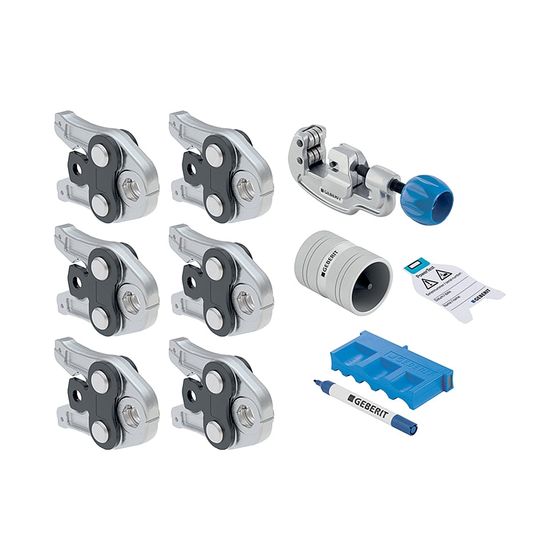 Geberit Mapress Set Pressbacken Typ 2 Außendurchmesser 12/15/22/28/35mm