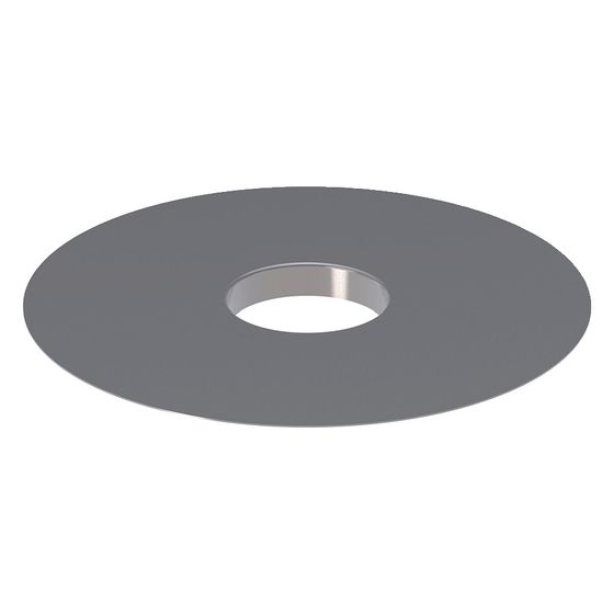Geberit Flansch für Bodenablauf steckbar, 31cm, Edelstahl 304, 388137001