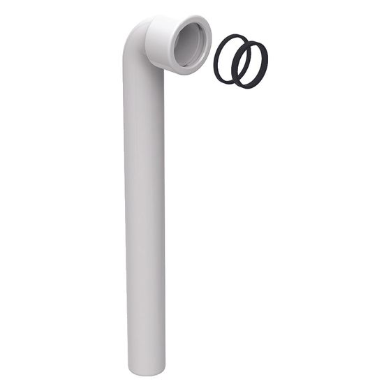 Geberit Bogen, 90 Grad, 32mm, PP, Alpinweiß, 243436111