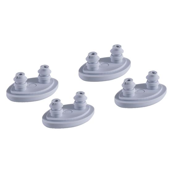 Geberit Ausgleichspuffer für AquaClean 4000 WC-Sitzring, 3,9x2,5x0,5cm, 242173001