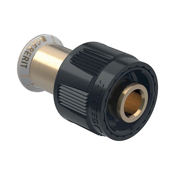 Geberit Mapress Übergang mit MasterFix, d 15mm, RpMF 1/2″, Rotguss bleifrei
