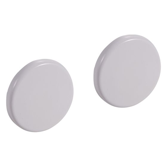 Geberit Set Deckkappen für Befestigungsmaterial für Urinal Kerafix, Weiß