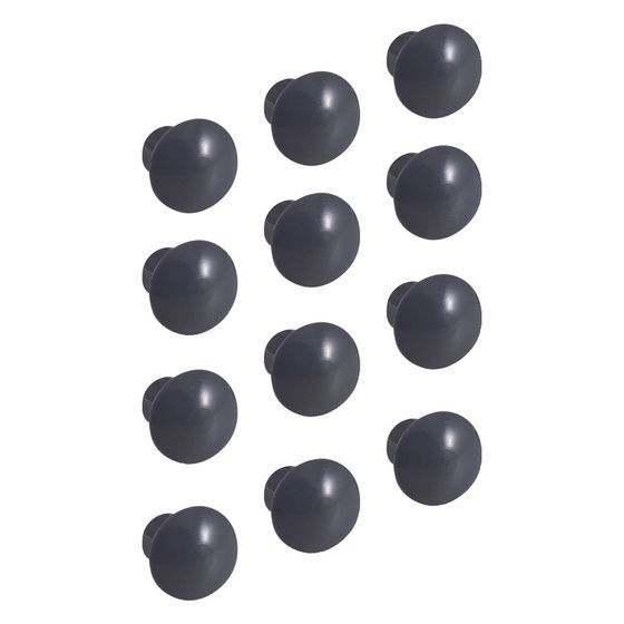 Geberit Deckkappen für Stiftlöcher, 5mm, Lava, 244435001