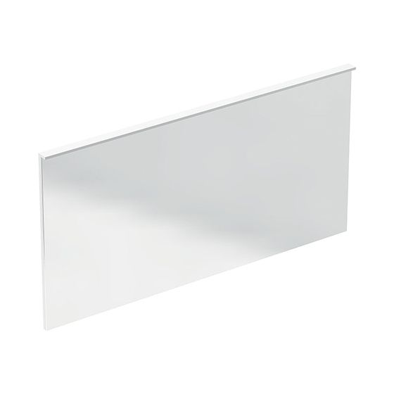 Geberit Xeno2 Lichtspiegel mit direkter, indirekter Beleuchtung, Breite 140cm, Höhe 71cm, Aluminium gebürstet