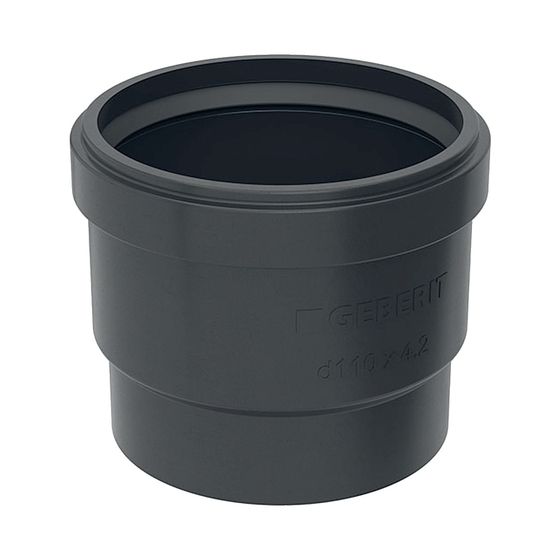 Geberit PE Steckmuffe mit Lippendichtung Außendurchmesser 56mm