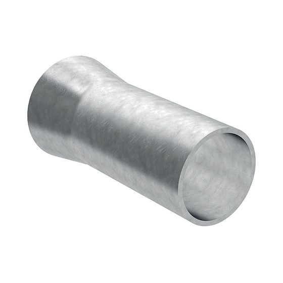 Geberit Mapress Edelstahl Übergang mit Anschweiß- und Einschubende d 15mm, d1 17,2mm