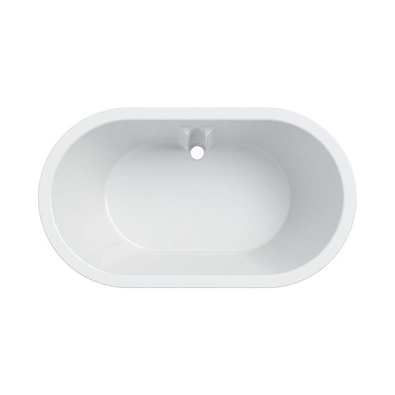 Geberit Bambini Ovalbadewanne, Breite 51,5cm, Alpinweiß