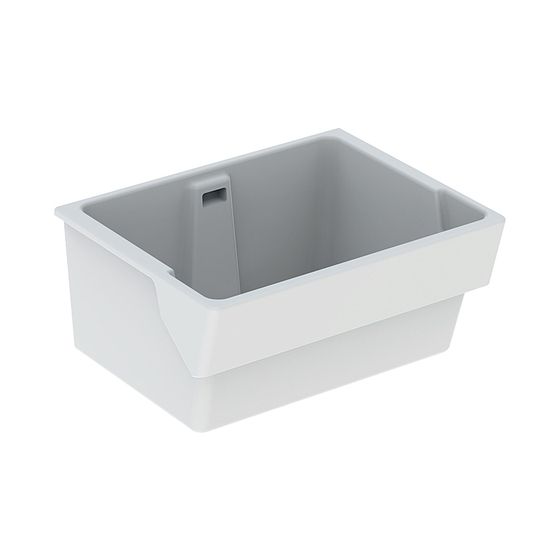Geberit Publica Garda Mehrzweckbecken, 74x35x58,5cm