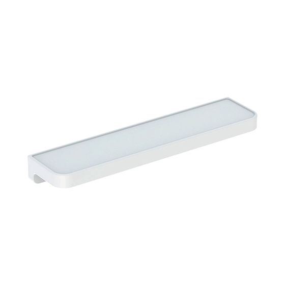 Geberit Renova Plan Wandablage, 50x6x12cm, Weiß/KeraTect