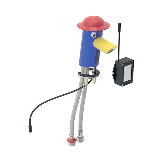 Geberit Bambini Waschtischarmatur Batteriebetrieb, mehrfarbig mit Mischer