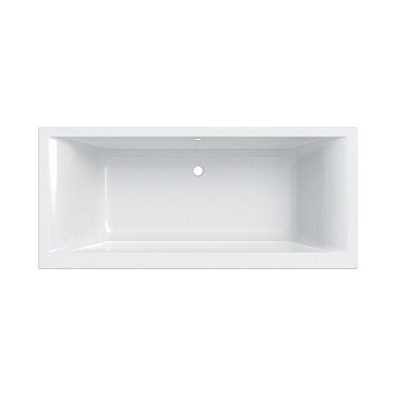 Geberit Renova Plan Rechteckbadewanne Duo 180x80cm, Gesamtvolumen 219l