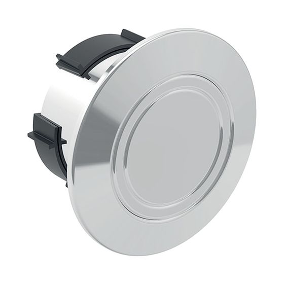 Geberit Blindrosette KOAX Zylinder, Aufnahme, Hochglanz verchromt