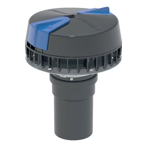 Geberit Pluvia Dachwassereinlauf für Rinnen, 75mm, Ablaufleistung 1–19l/s