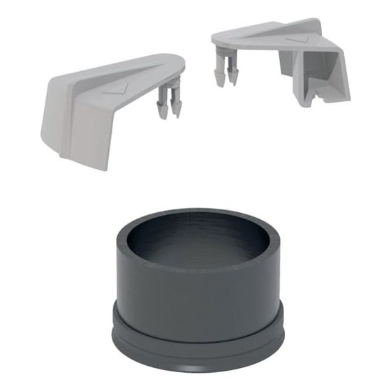 Geberit Pluvia Notüberlauf, maximale Stauhöhe 70mm bei 19l/s