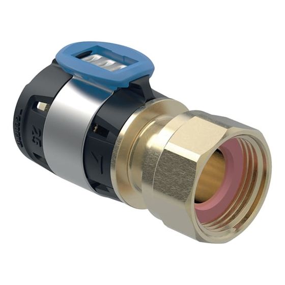 Geberit FlowFit Übergang mit Überwurfmutter bleifreie Siliziumbronze, d 50mm, di 54mm, G 2 1/2″