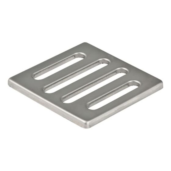 Geberit Rost für Bodenablauf, Schlitzrost 8x8cm LängexBreite 7,1x7,1cm