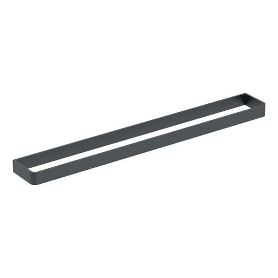 Geberit Handtuchhalter für Badezimmermöbel 42,4x1,9x4,9cm, Mattschwarz