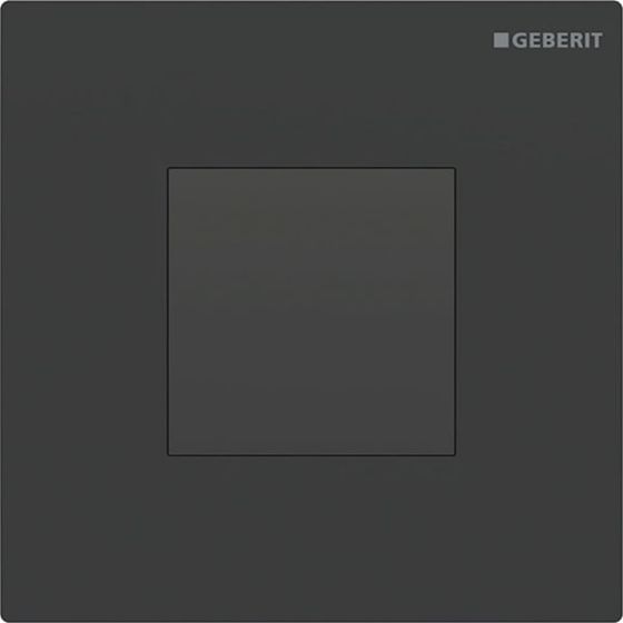 Geberit Typ 20 (ex Typ 30) Urinalsteuerung, elektronische Spülauslösung, Netzbetrieb, Square, Mattschwarz