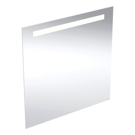 Geberit Option Basic Square Lichtspiegel Beleuchtung oben, 70x70x3cm, Aluminium eloxiert