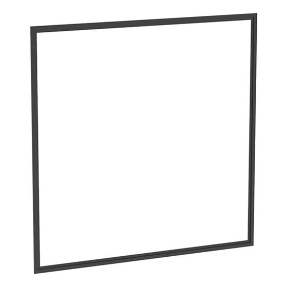 Geberit Abdeckrahmen für Geberit ONE Spiegelschrank, UP-Montage, Breite 92,8cm, Mattschwarz